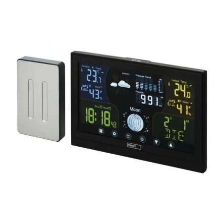 Termometry-i-stacje-pogodowe - stacja pogodowa bezprzewodowa z wyświetlaczem 3x1,5v aaa e6018 emos 