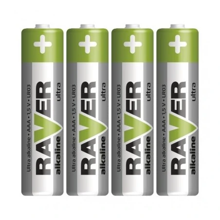 Baterie - bateria alkaliczna 4szt. raver ultra alkaline aaa (lr03) blister b7911 emos 
