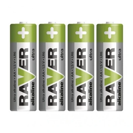 Baterie - bateria alkaliczna 4szt. raver ultra alkaline aa (lr6) blister b7921 emos 