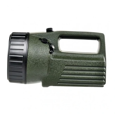 Latarki-led - solidna latarka ładowalna szperacz pojemny akumulator led 10w 4000mah emos p2307 