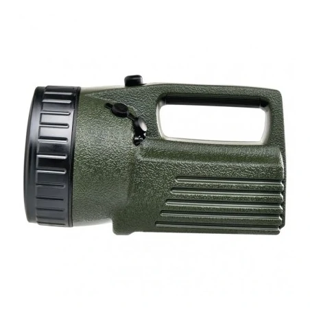 Latarki-led - zielona latarka ładowalna szperacz led 10w + cob 240 lm 4000mah emos p2308 