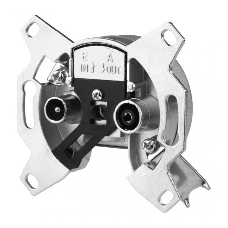 Gniazda-antenowe - gniazdo abonenckie przelotowe eu3614 j0222 2501100300 emos 