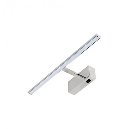 Kinkiety-lazienkowe - oprawa dekoracyjna led  8w podłużna chrome 4200k kanarya-8 03575 ideus 
