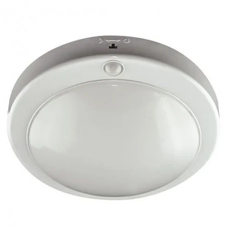 Plafony - lampa sufitowa z czujnikiem ruchu na klatkę schodową 18w z neutralnym światłem 03594 lopez led ideus 