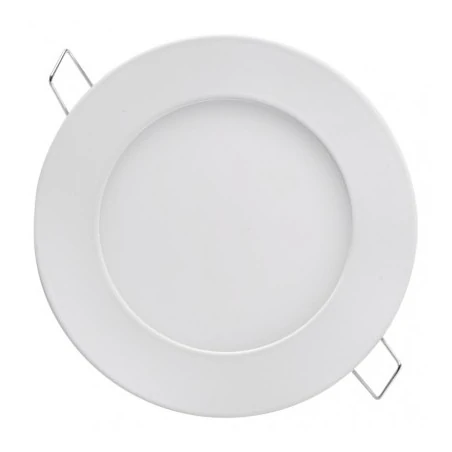 Panele-led - panel led wpuszczany okrągły 6w ip20 neutralna biel emos zd1122 