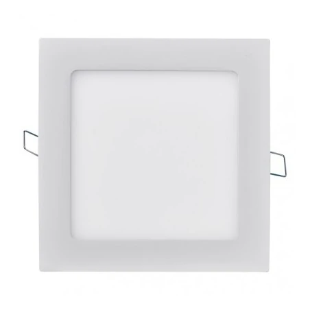 Oprawy-sufitowe - biała oprawa led kwadratowa podtynkowa 12w ip20 3000k zd2131 emos 