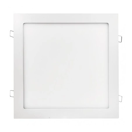 Oprawy-sufitowe - biała oprawa oświetleniowa led 24w kwadrat ip20 4000k zd2152 emos 