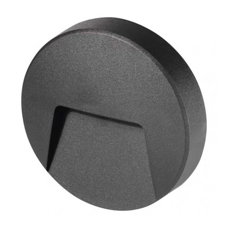 Oprawy-led-zewnetrzne - okrągła oprawa led orientacyjna naścienna 3w neutralna 4000k ip65 zc0113 emos 