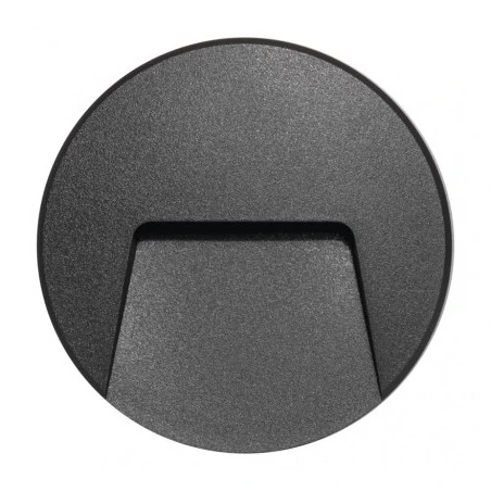 Oprawy-led-zewnetrzne - okrągła oprawa led orientacyjna naścienna 3w neutralna 4000k ip65 zc0113 emos 