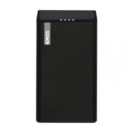 Baterie-akumulatory-ladowarki - powerbank czarny 10000mah 10w usb alpha b0526b emos 