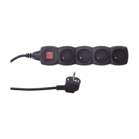 Strona-glowna - przedłużacz elektryczny z wyłącznikiem 4 gniazda 5-metrowy czarny pc415 emos 