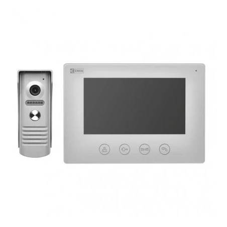 Wideodomofony - wideodomofon wifi  sterowany telefonem kolorowy wyświetlacz hd h2014 emos 