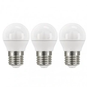 Gwint-trzonek-e27 - żarówka led  3sztuki classic mini globe 6w e27 neutralna 470lm 3lata gw.emos zq1121.3 