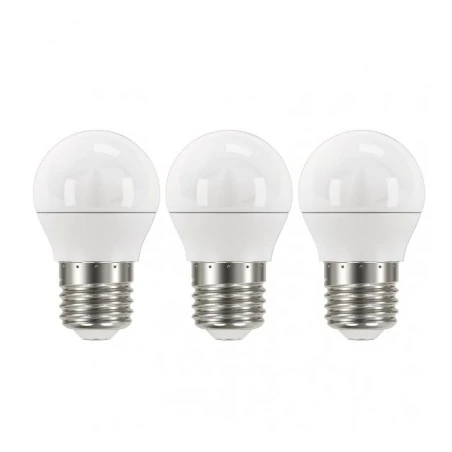 Gwint-trzonek-e27 - żarówka led  3sztuki classic mini globe 6w e27 neutralna 470lm 3lata gw.emos zq1121.3 