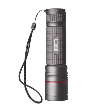 Latarki-led - ładowalna metalowa latarka led szara ip65 1200lm p3190 emos 