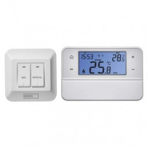 Regulatory-temperatury - termostat bezprzewodowy pokojowy programowalny opentherm p5616ot emos