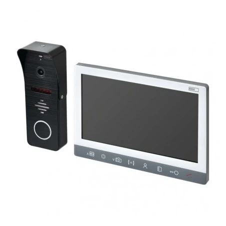 Wideodomofony - h3010 wideodomofon wyświetlacz full hd 7cali komplet em-10ahd emos 