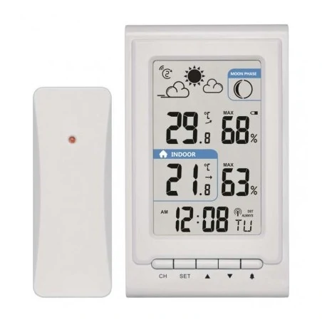 Termometry-i-stacje-pogodowe - stacja meteorologiczna na baterie e0352 emos 