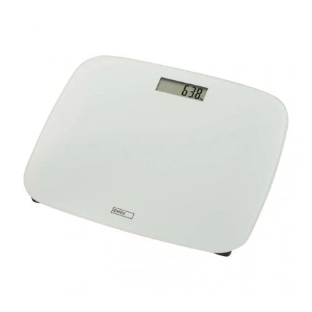 Wagi-kuchenne-i-lazienkowe - biała waga łazienkowa klasyczna do 180kg na baterie ev110 emos 