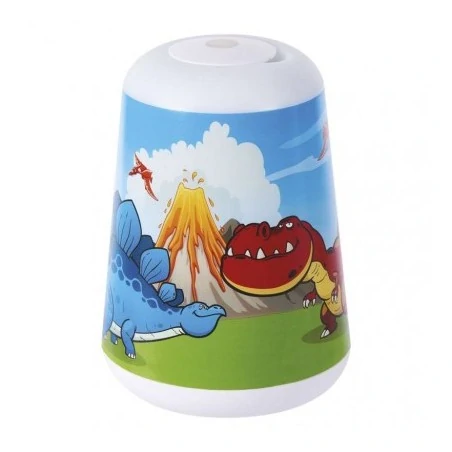 Oswietlenie-do-pokoju-dzieciecego - lampka dziecięca led z latarką z motywem dinozaurów 3xaaa p3380 emos 