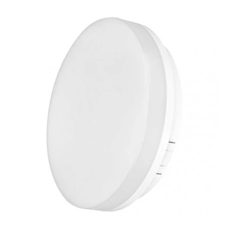 Plafony - zm4121 oprawa led hermetyczna okrągła tori 15w ip54 ciepła biel 1500lm emos 