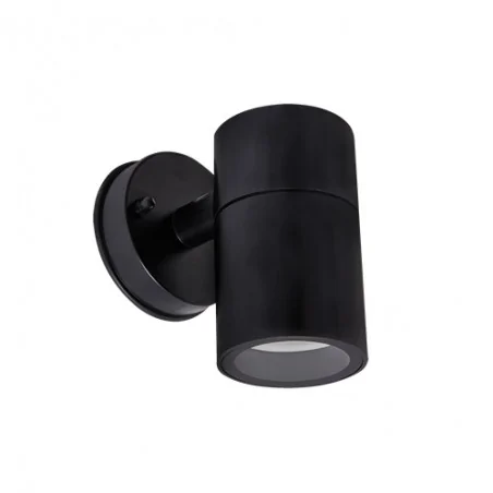 Kinkiety-ogrodowe - kinkiet na zewnątrz w kolorze czarnym ip54 gu10 max.7w gordon 03936 ideus 