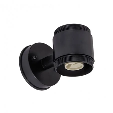 Kinkiety-ogrodowe - hermetyczny kinkiet ogrodowy dwukierunkowy czarny ip54 2xgu10 gordon 03937 ideus 