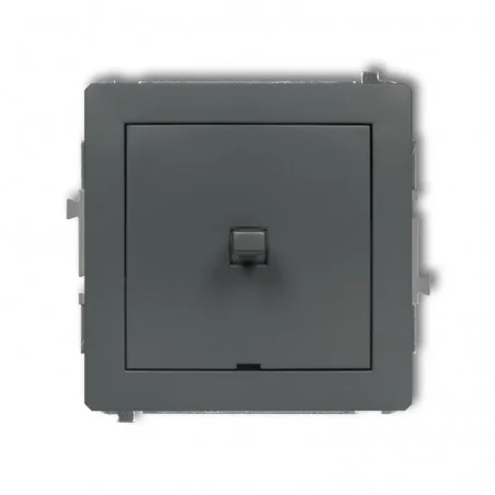 Wylaczniki-amerykanskie - włącznik jednobiegunowy w stylu amerykańskim grafitowy mat 28dwpus-1 deco karlik 