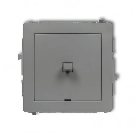 Wylaczniki-amerykanskie - włącznik pojedynczy amerykański szary matowy deco 27dwpus-1 karlik 