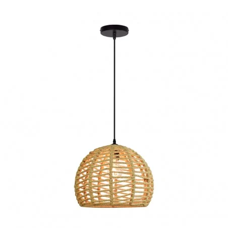 Lampy-sufitowe - otis lampa wisząca sufitowa sznurowa boho e27 316837 polux  Lampy-sufitowe - otis lampa wisząca sufitowa sznurowa boho e27 316837 polux