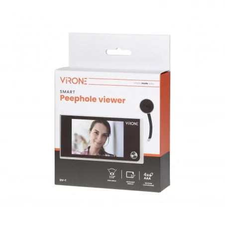Dzwonki-i-domofony - elektroniczny wizjer do drzwi virone dv-1 orno 