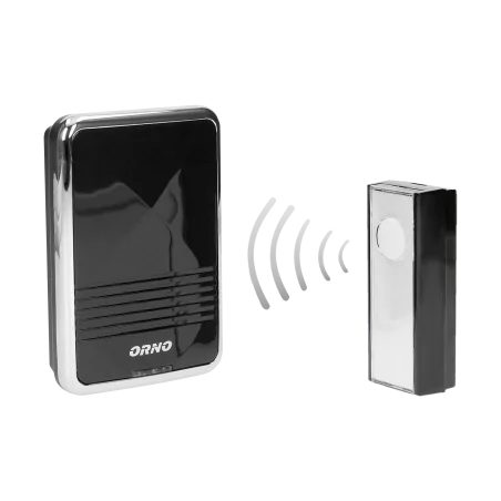 Dzwonki-do-drzwi-bezprzewodowe - bezprzewodowy dzwonek do drzwi 300m calypso ii ac or-db-qs-159 orno 