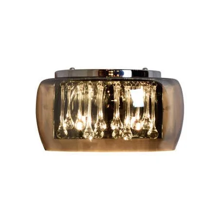 Kinkiety-do-salonu - kinkiet w kolorze chromu 2xg9 il mio romeo 317421 polux 