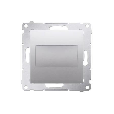 Zaslepki - zaślepka z mostkiem srebrny mat dps.01/43 simon 54 kontakt-simon 