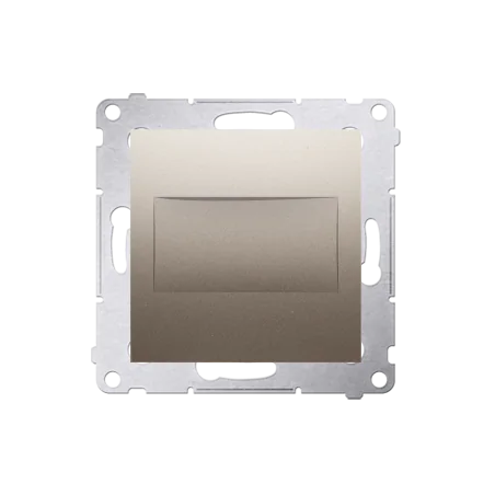 Zaslepki - zaślepka z mostkiem złoty mat dps.01/44 simon 54 kontakt-simon 