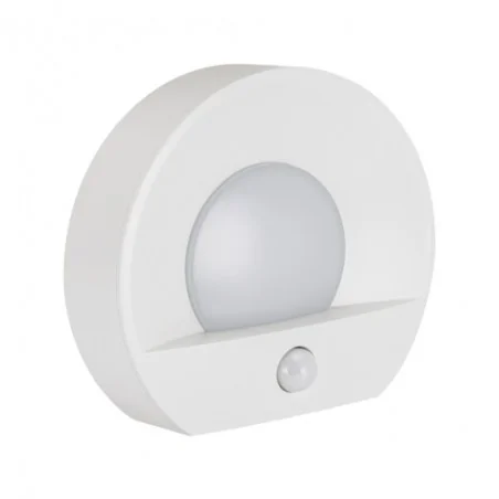 Oprawy-meblowe-podszafkowe - oprawa podszafkowa punktowa led z czujnikiem ruchu biała pop led 03999 ideus 