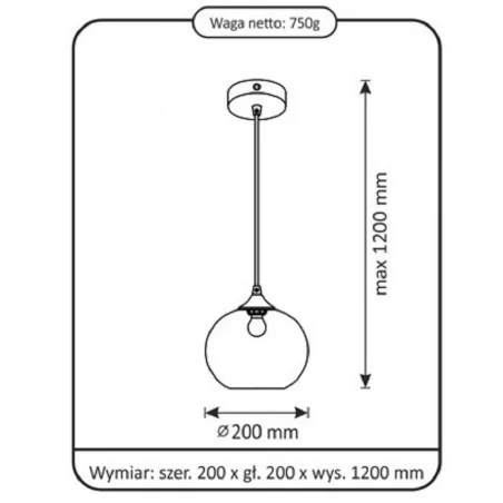 Lampy-sufitowe - lampa sufitowa wisząca w klasycznym stylu na żarówkę e27 il mio empira 318084 polux 