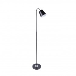 Lampy-stojace - lampa podłogowa klasyczna czarna minimalistyczny styl eva vo1246 volteno