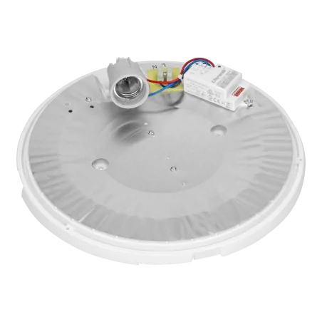 Plafony - plafoniera z mikrofalowym czujnikiem ruchu na żarówkę e27 max.75w rovi mv cl/e27-1mv orno 