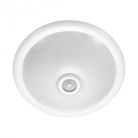 Plafony - plafon oświetleniowy z czujnikiem ruchu wymienne źródło światła e27 2x40w rovo pc cl/2xe27r-2 orno 