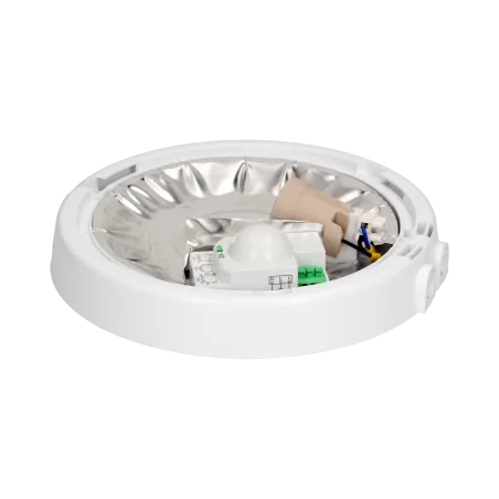 Plafony - oprawa oświetleniowa z mikrofalowym czujnikiem ruchu o mocy 100w ip44 a2110-m-hf orno 