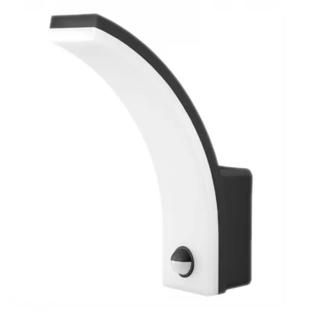 Oprawy-led-zewnetrzne - czarna oprawa led z czujnikiem ruchu ściemnialna 20w ip65 ad-op-6204blpmr4 frenit orno 