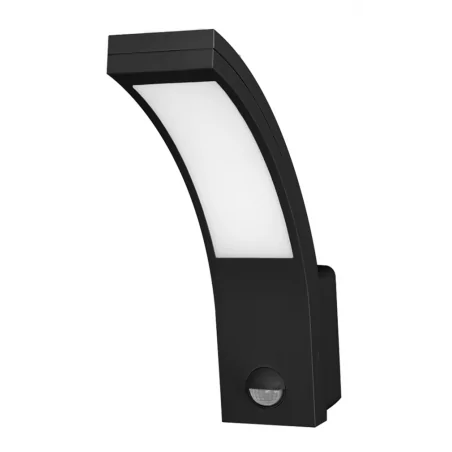 Kinkiety-ogrodowe - lampa ścienna z czujnikiem ruchu czarna piryt 10w or-op-6109blpmr4 orno 