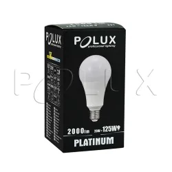 Gwint-trzonek-e27 - żarówka led e27 o mocy 20w ciepła 3000k 2000lm a80 307620 polux 