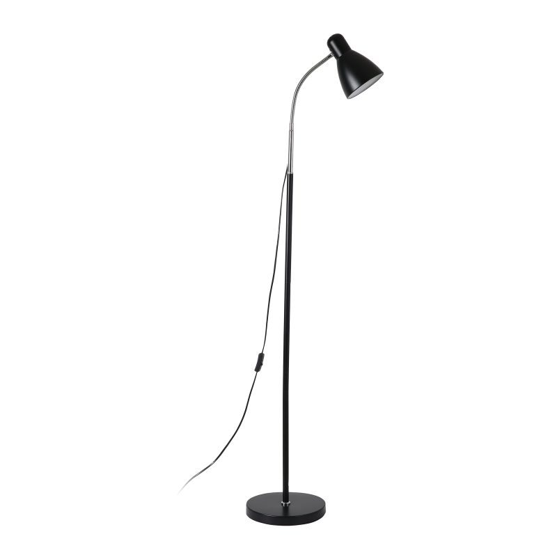 Lampy-stojace - stojąca lampa podłogowa o wysokości 155cm max 20w e27 lar ls-1/b orno firmy ORNO 