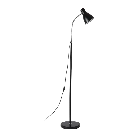 Lampy-stojace - stojąca lampa podłogowa o wysokości 160cm max 20w e27 lar ls-1/b orno 