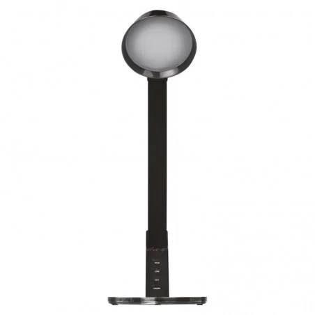 Lampki-biurkowe - czarne oświetlenie biurkowe z wejściem usb led 8w 3000k/4000k/6000k simon z7613 emos 