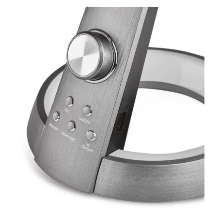 Lampki-biurkowe - nowoczesna lampka biurkowa led 8w 3000k/4000k/6000k james z7614 emos 