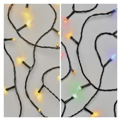 Oswietlenie-choinkowe - lampki choinkowe 2 w 1 multicolor lub ciepła barwa światłą 100xled 10m ip44 d4ah01 emos 