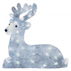 Dekoracje-swiateczne-led - figurka świąteczna led renifer zimne światło ip44 2,1w dcfc06 emos